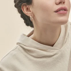 Créoles Tanya Or Tricolore