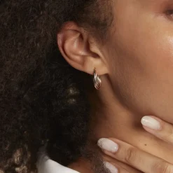 Créoles Tanya Or Tricolore