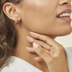 Créoles Tanya Or Tricolore