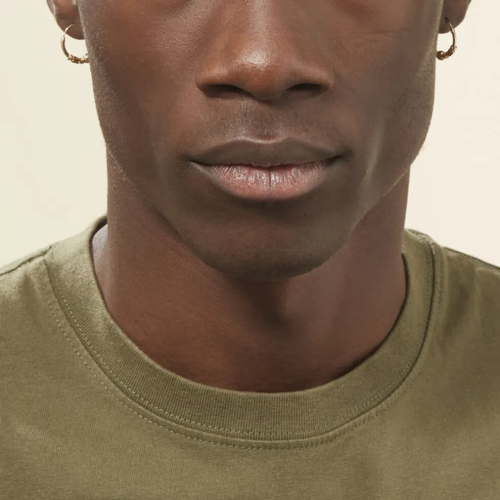 Créoles Tehanie Plaqué Or Jaune