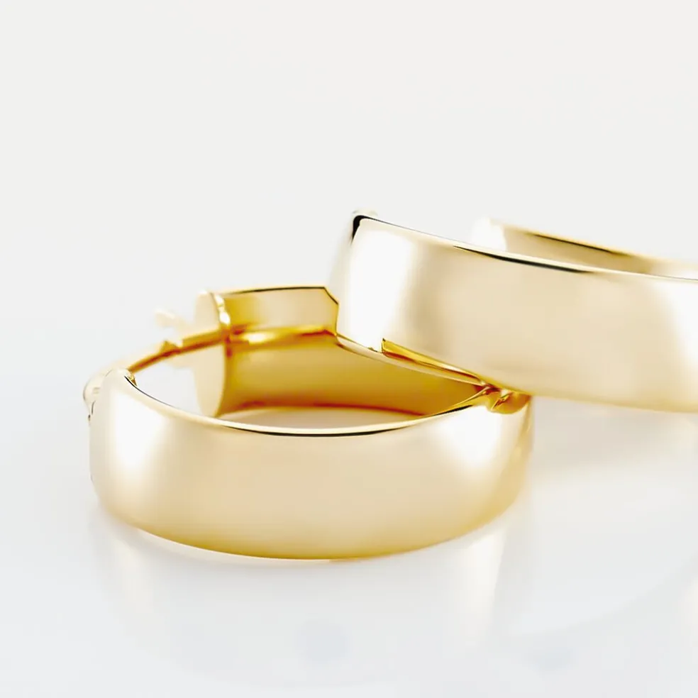 Créoles Terezia Or Jaune