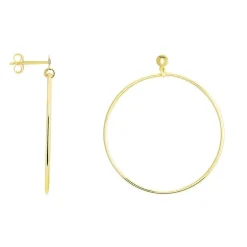 Créoles Tia Geometrique Or Jaune