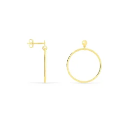 Créoles Tia Geometrique Or Jaune