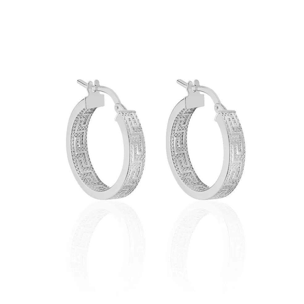 Créoles Ugenie Or Blanc