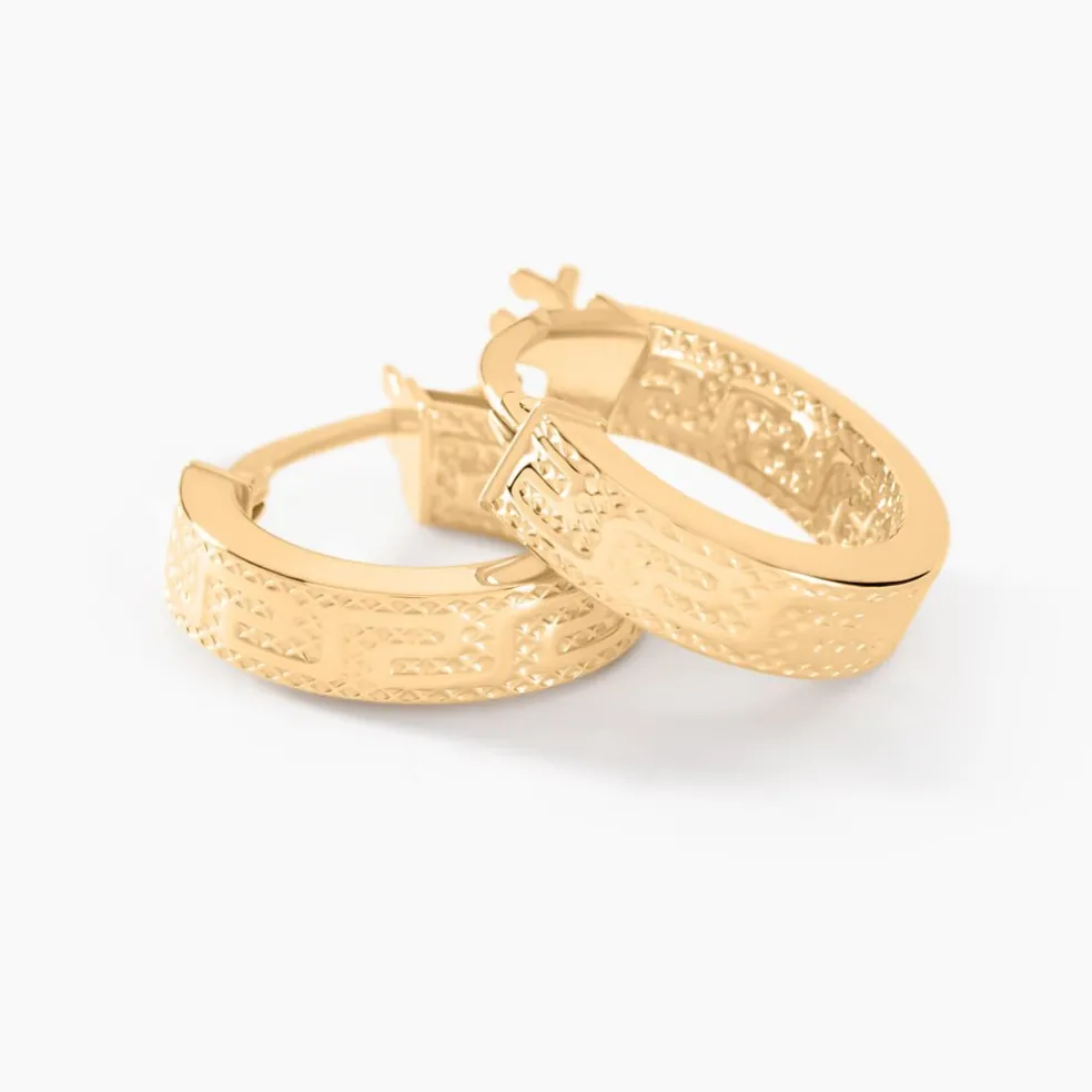 Créoles Ugenie Or Jaune