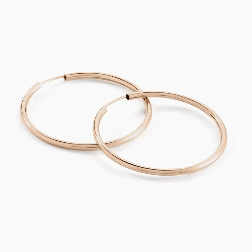 Créoles Valencina Or Rose