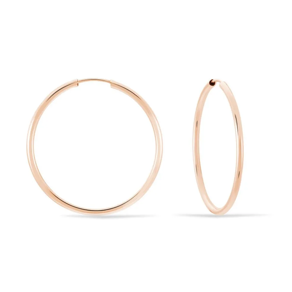 Créoles Valencina Or Rose