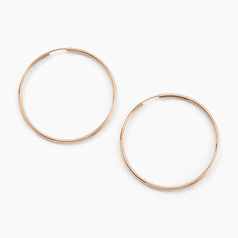 Créoles Valencina Or Rose