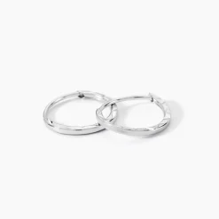 Créoles Valerina Or Blanc