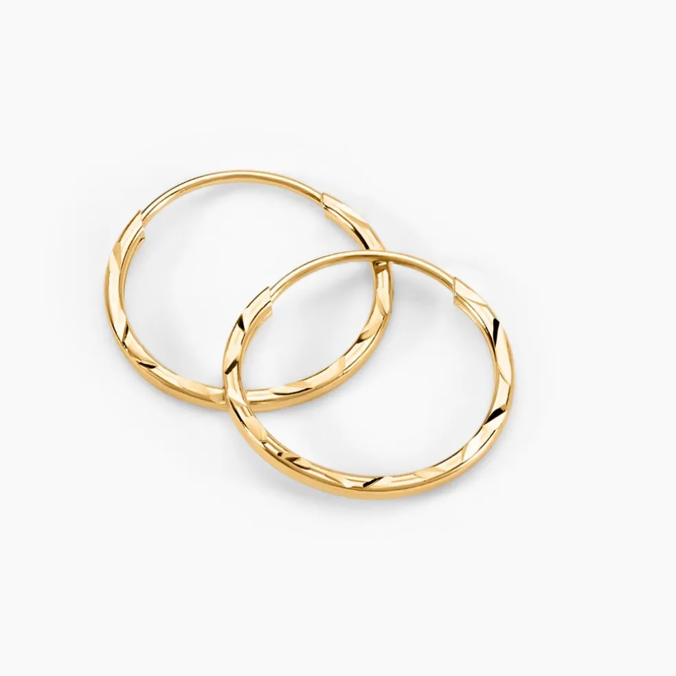 Créoles Valerina Or Jaune