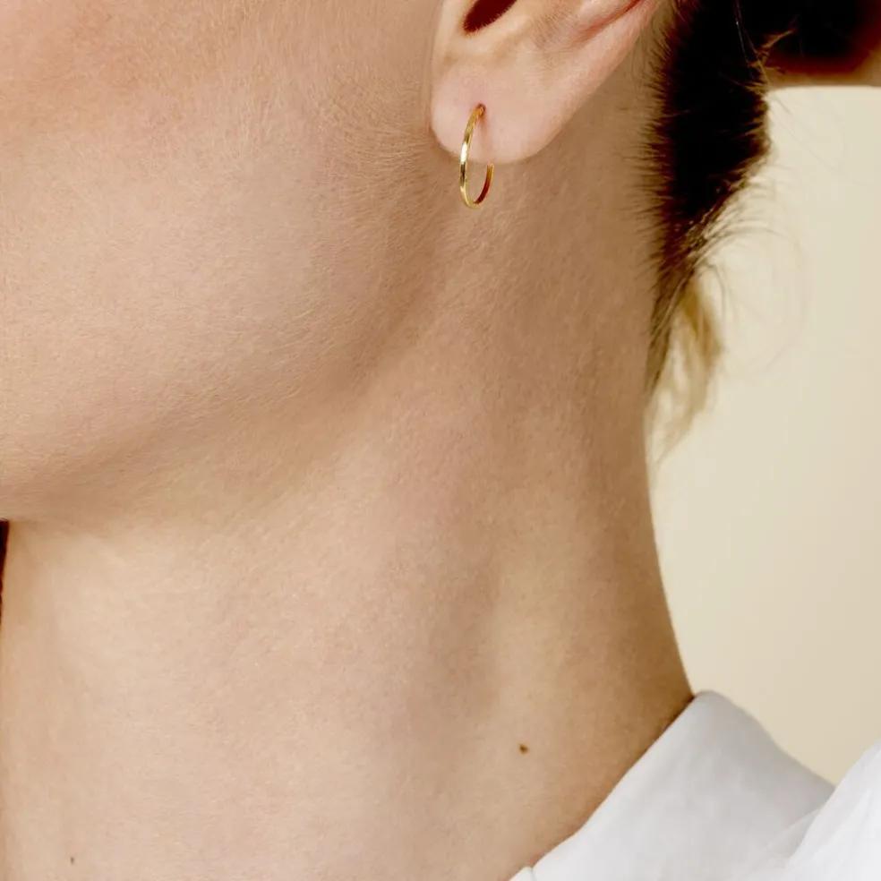 Créoles Valerina Or Jaune