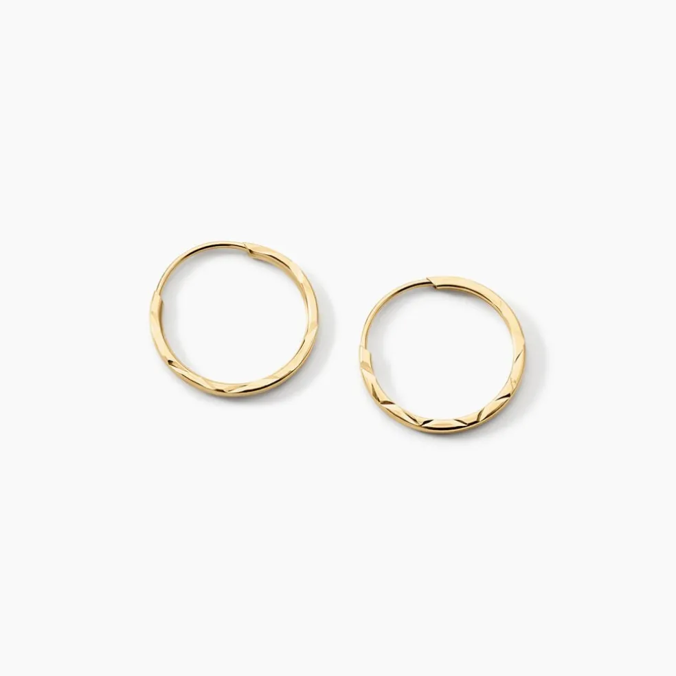 Créoles Valerina Or Jaune