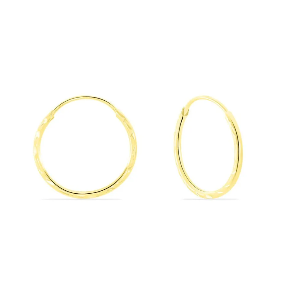 Créoles Valerina Or Jaune