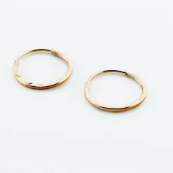 Créoles Valerina Or Rose