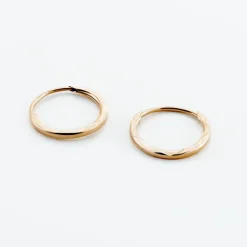 Créoles Valerina Or Rose