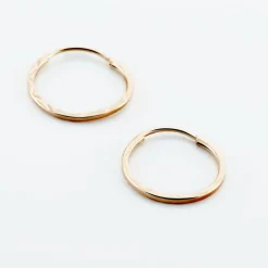 Créoles Valerina Or Rose