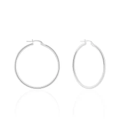 Créoles Verania Or Blanc