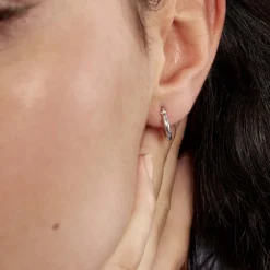 Créoles Verania Or Blanc