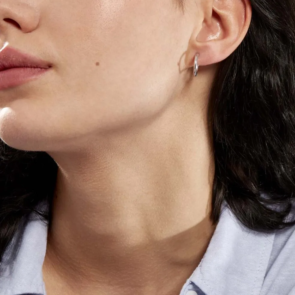 Créoles Verania Or Blanc