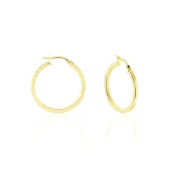 Créoles Xanthia Or Jaune