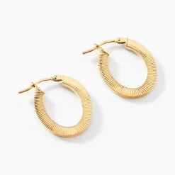 Créoles Zackary Or Jaune