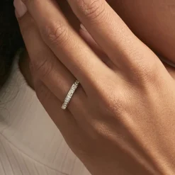 Demi Alliance Heket Argent Blanc Oxyde De Zirconium