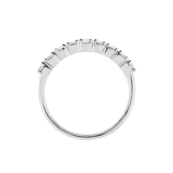 Demi Alliance Hera Platine Blanc Diamant