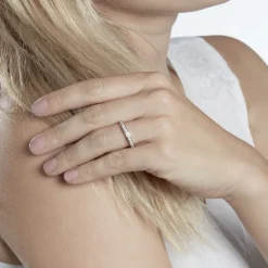 Demi Alliance Juliette Platine Blanc Diamant