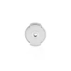 Fermoir Boucle D'oreille Securite Or Blanc