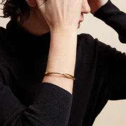 Jonc Gold Aura Acier Jaune