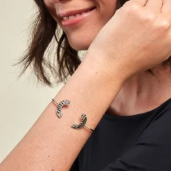 Jonc Harper Argent Blanc