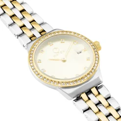 Montre 0 O Watch Glittering Doré