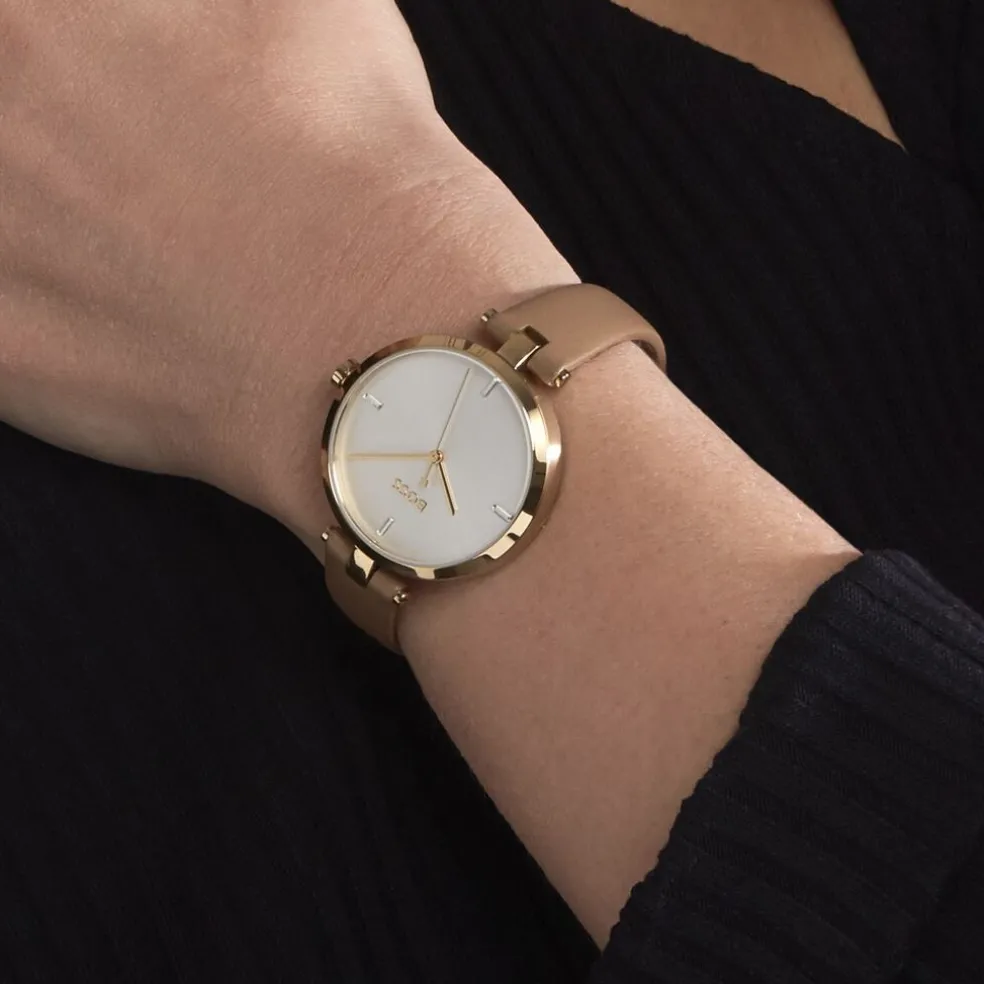 Montre Boss Majesty Argenté