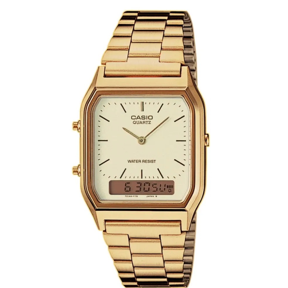 Montre Casio Collection Vintage Champagne