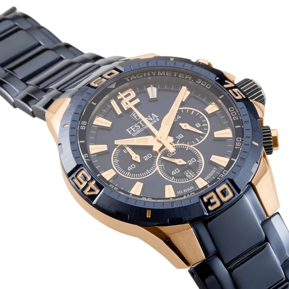 Montre Chrono Bike Bleu