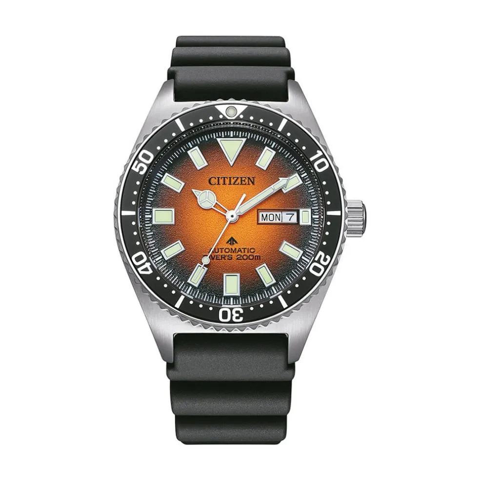 Montre Citizen Promaster Marine Auto Orange