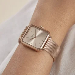 Montre Cluse La Tetragone Rose