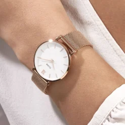 Montre Cluse Minuit Blanc