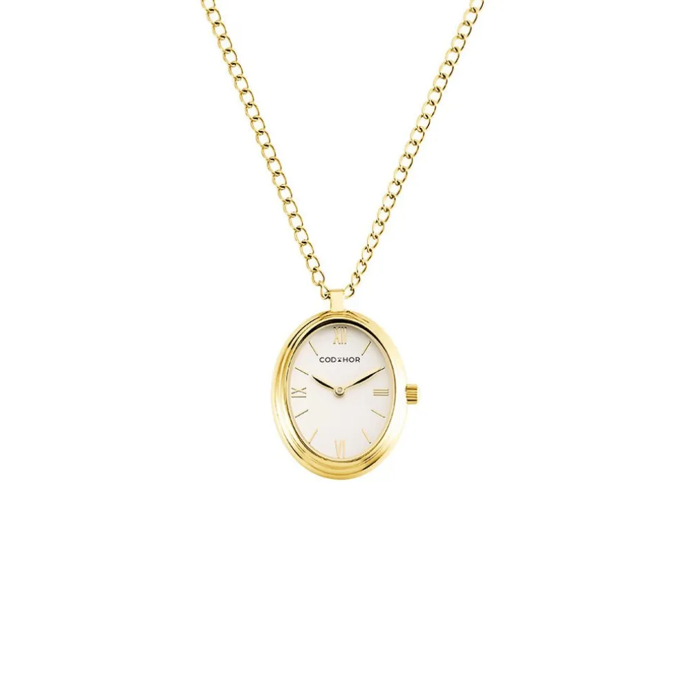 Montre Codhor Collier Astra Blanc