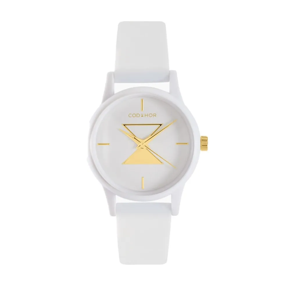 Montre Codhor Pauline Blanc