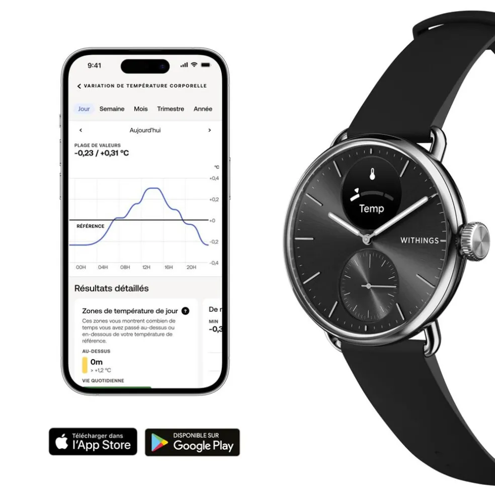 Montre Connectée Withings Scanwatch 2