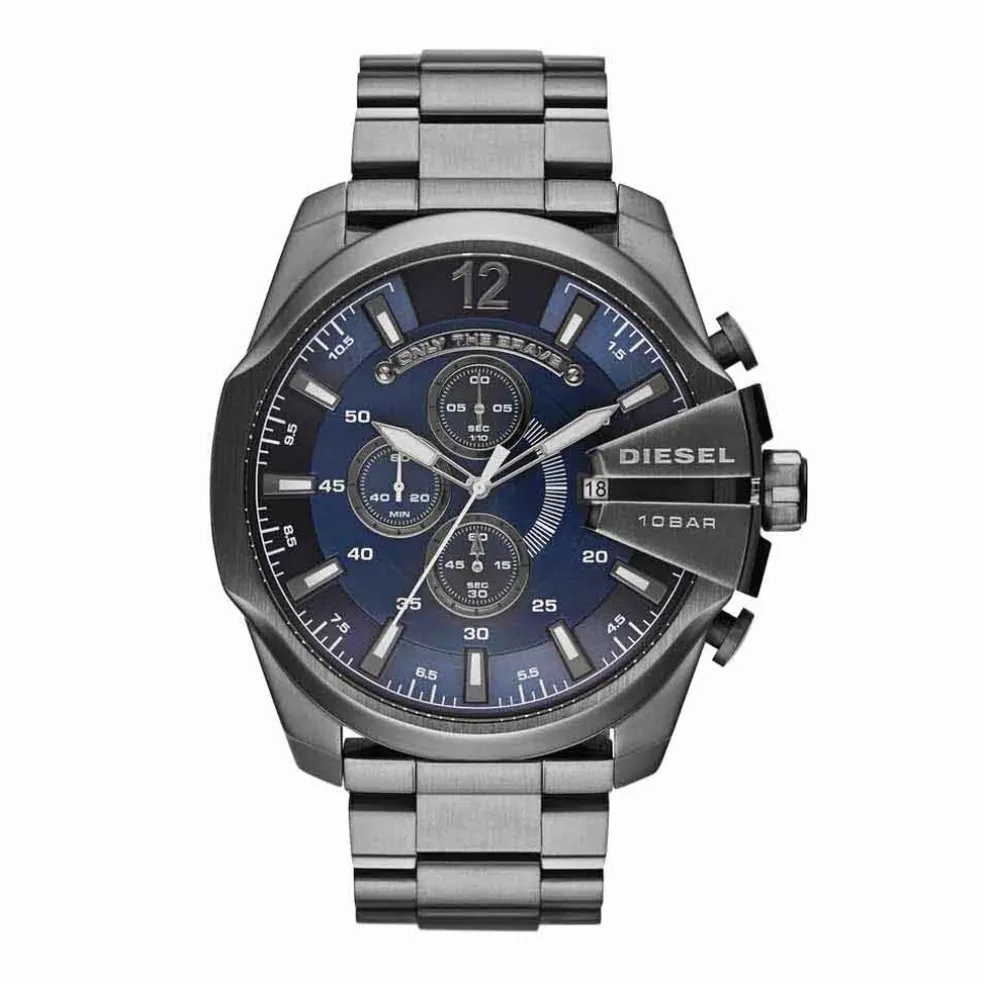 Montre Diesel Mega Chief Bleu