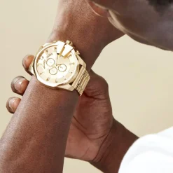 Montre Diesel Mega Chief Champagne