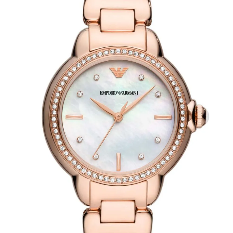 Montre Emporio Armani Blanc