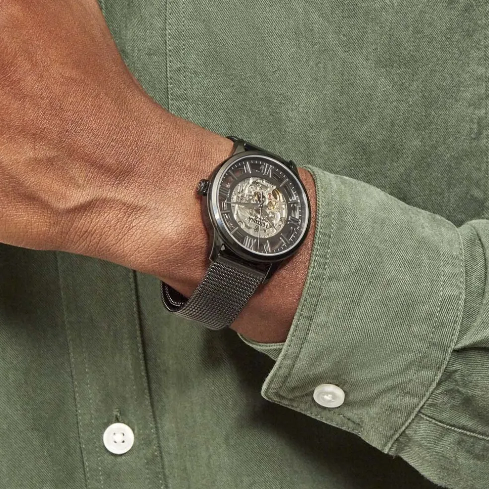 Montre Festina Squelette Blanc