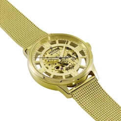 Montre Festina Squelette Doré