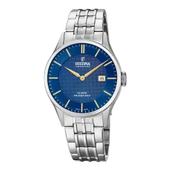 Montre Festina Swiss Made 40 Bleu London