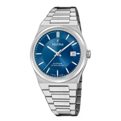 Montre Festina Swiss Made 40 Bleu London