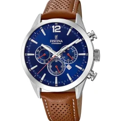 Montre Festina Timeless Chronograph Bleu