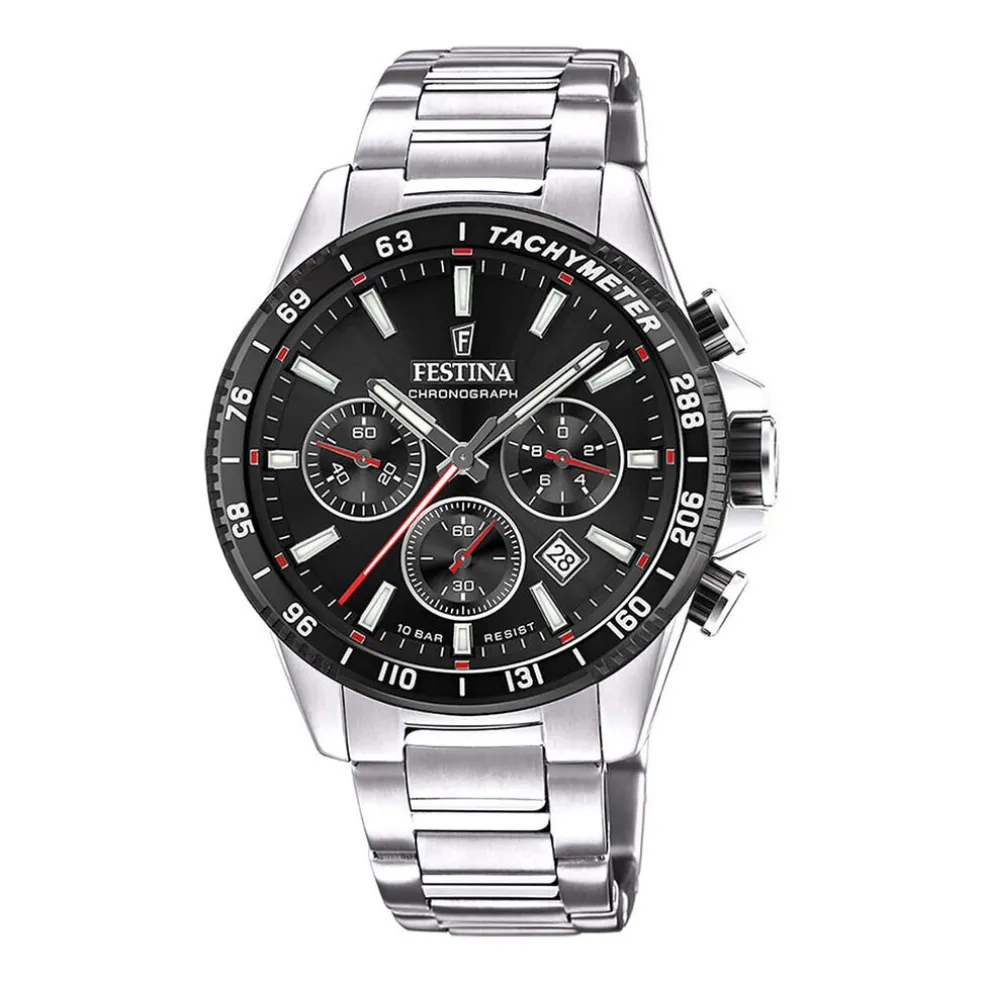 Montre Festina Timeless Chronograph Noir